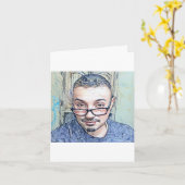 Mark Edward Westerfield age 63 card   Karte (Gelbe Blume)