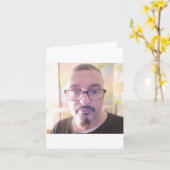 Mark Edward Westerfield age 70 card   Karte (Gelbe Blume)