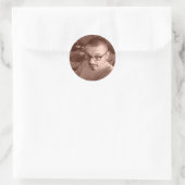 Mark Edward Westerfield-Aufkleber Runder Aufkleber (Tasche)