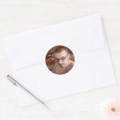Mark Edward Westerfield-Aufkleber Runder Aufkleber (Umschlag)