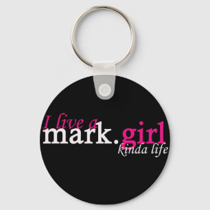 mark.girl-Leben Schlüsselanhänger