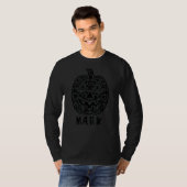 Mark Halloween Sugar Skull Design T-Shirt (Vorne ganz)