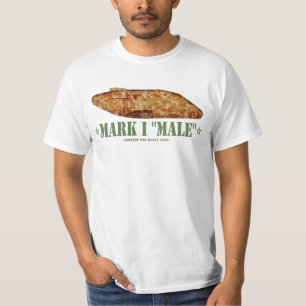 Mark I Männlicher britischer schwerer Panzer des E T-Shirt