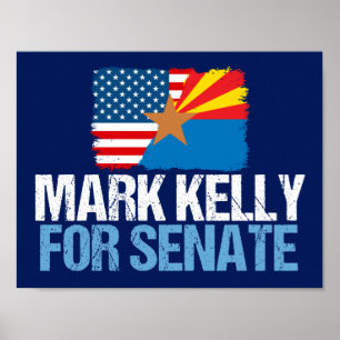 Mark Kelly für den Senat Poster
