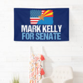 Mark Kelly für die Wahl 2022 in Arizona Banner (Insitu)