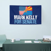 Mark Kelly für die Wahl 2022 in Arizona Banner (Messeveranstaltung)