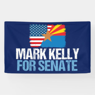 Mark Kelly für die Wahl 2022 in Arizona Banner