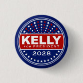 Mark Kelly für Präsident 2028 Button (Vorderseite)