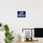 Mark Kelly für Senat Poster (Heimbüro)