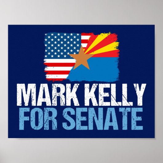 Mark Kelly für Senat Poster (Vorne)