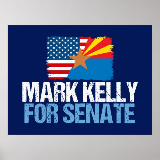 Mark Kelly für Senat Poster (Vorne)