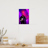 Mark King Level 42 im Konzert Poster (Küche)