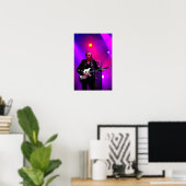 Mark King Level 42 im Konzert Poster (Heimbüro)