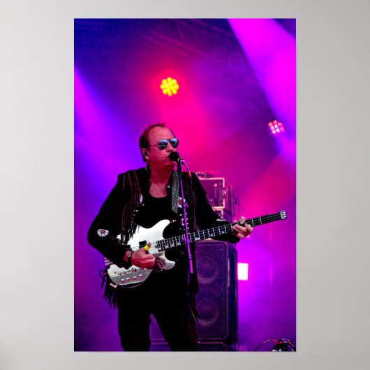 Mark King Level 42 im Konzert Poster (Vorne)