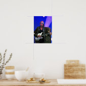 Mark King Level 42 im Konzert Poster (Küche)