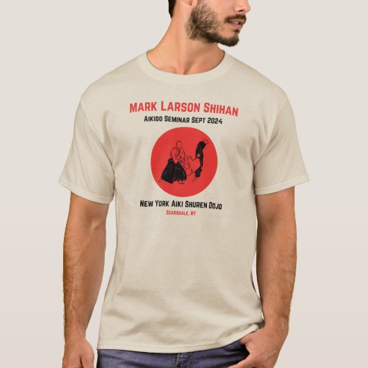 Mark Larson Shihan 9-24 Seminar T - Shirt (Vorderseite)