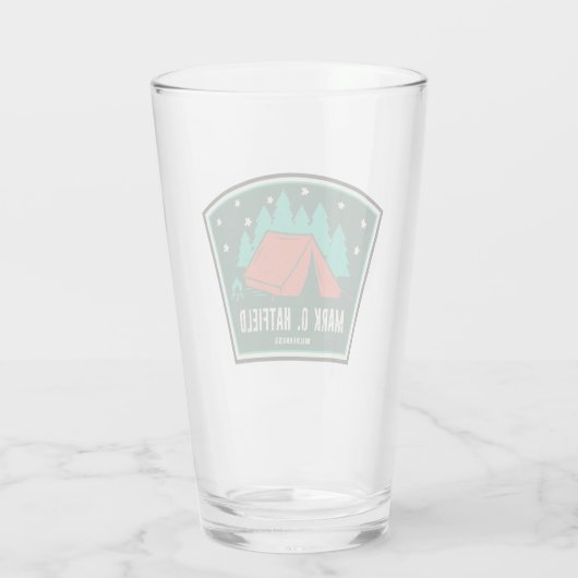 Mark O. Hatfield Wilderness Camping Glas (Rückseite)