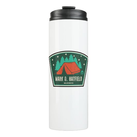 Mark O. Hatfield Wilderness Camping Thermosbecher (Vorderseite)