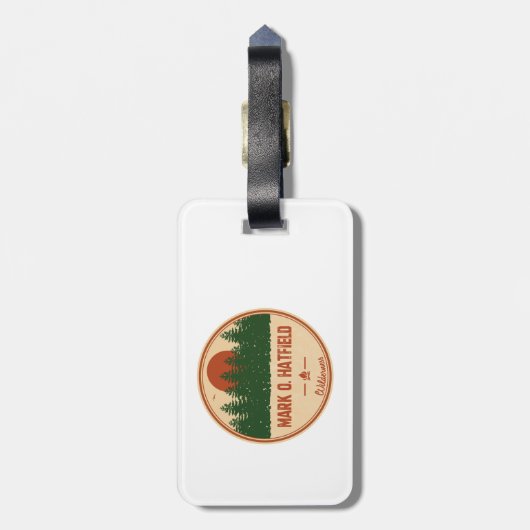 Mark O. Hatfield Wilderness Gepäckanhänger (Rückseite vertikal)