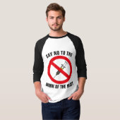 MARK OF THE BEAST CHRISTLICH T - SHIRT (Vorne ganz)
