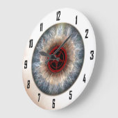 MARK of the DEVIL EYEBALL Große Wanduhr (Winkel)