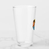 Mark Retro-Sonnenuntergang-Name-Design Glas (Rechts)