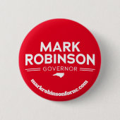 Mark Robinson für Gouverneur 2024 Button (Vorderseite)