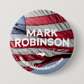 Mark Robinson für Gouverneur 2024 Button (Vorderseite)