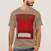 Mark Rothko art in digital style 16 T-Shirt (Vorderseite)