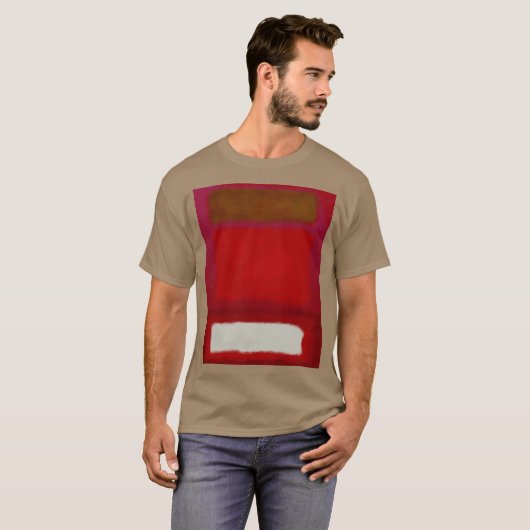 Mark Rothko art in digital style 16 T-Shirt (Vorne ganz)