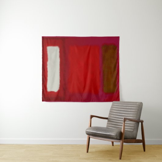 Mark Rothko art in digital style 16 Wandteppich (Beispiel (Horizontal))