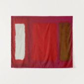 Mark Rothko art in digital style 16 Wandteppich (Vorderseite (Horizontal))