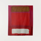 Mark Rothko art in digital style 16 Wandteppich (Vorderseite)