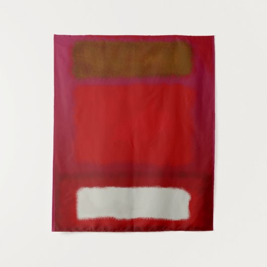 Mark Rothko art in digital style 16 Wandteppich (Vorderseite)