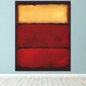 Mark Rothko art in digital style 1 Leinwanddruck (Insitu (Holzboden))