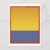 Mark Rothko art in digitalem Stil 12 Postkarte (Vorderseite)