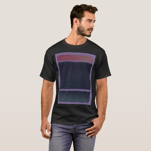 Mark Rothko art in digitalem Stil 13 T-Shirt (Vorne ganz)
