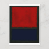 Mark Rothko art in digitalem Stil 15 Postkarte (Vorderseite)