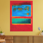 Mark Rothko art Leinwanddruck (Insitu (Wohnzimmer))