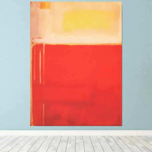 Mark Rothko art Leinwanddruck (Insitu (Holzboden))