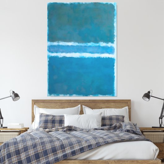 Mark Rothko art Leinwanddruck (Insitu (Schlafzimmer))