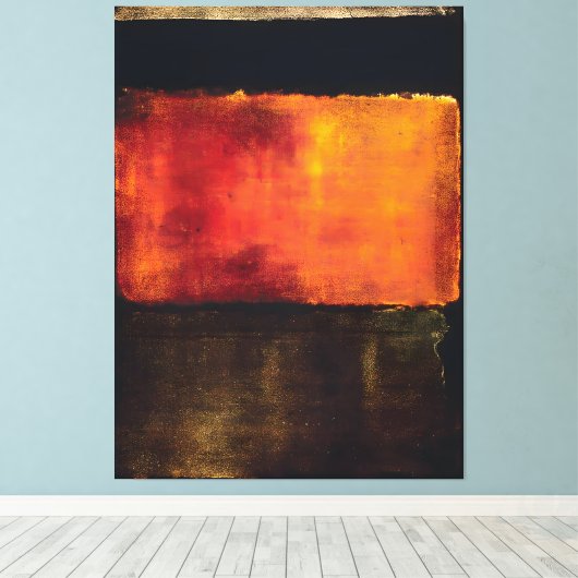 Mark Rothko art Leinwanddruck (Insitu (Holzboden))