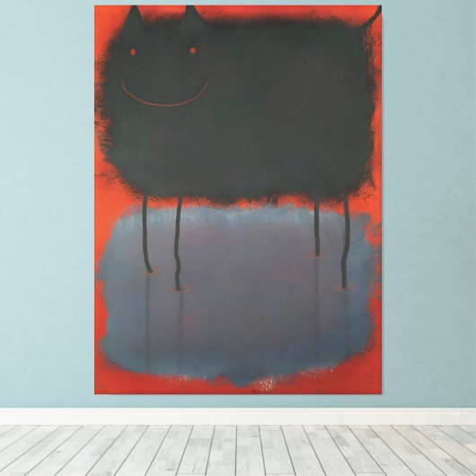 Mark Rothko art Leinwanddruck (Insitu (Holzboden))