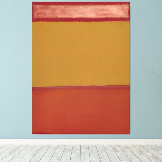 Mark Rothko art Leinwanddruck (Insitu (Holzboden))