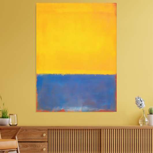Mark Rothko art painting Leinwanddruck (Insitu (Wohnzimmer))