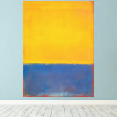 Mark Rothko art painting Leinwanddruck (Insitu (Holzboden))