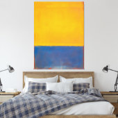 Mark Rothko art painting Leinwanddruck (Insitu (Schlafzimmer))