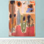 Mark Rothko art style Leinwanddruck (Insitu (Holzboden))