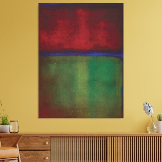 Mark Rothko art style Leinwanddruck (Insitu (Wohnzimmer))