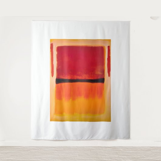 Mark Rothko art style Wandteppich (Vorderseite)
